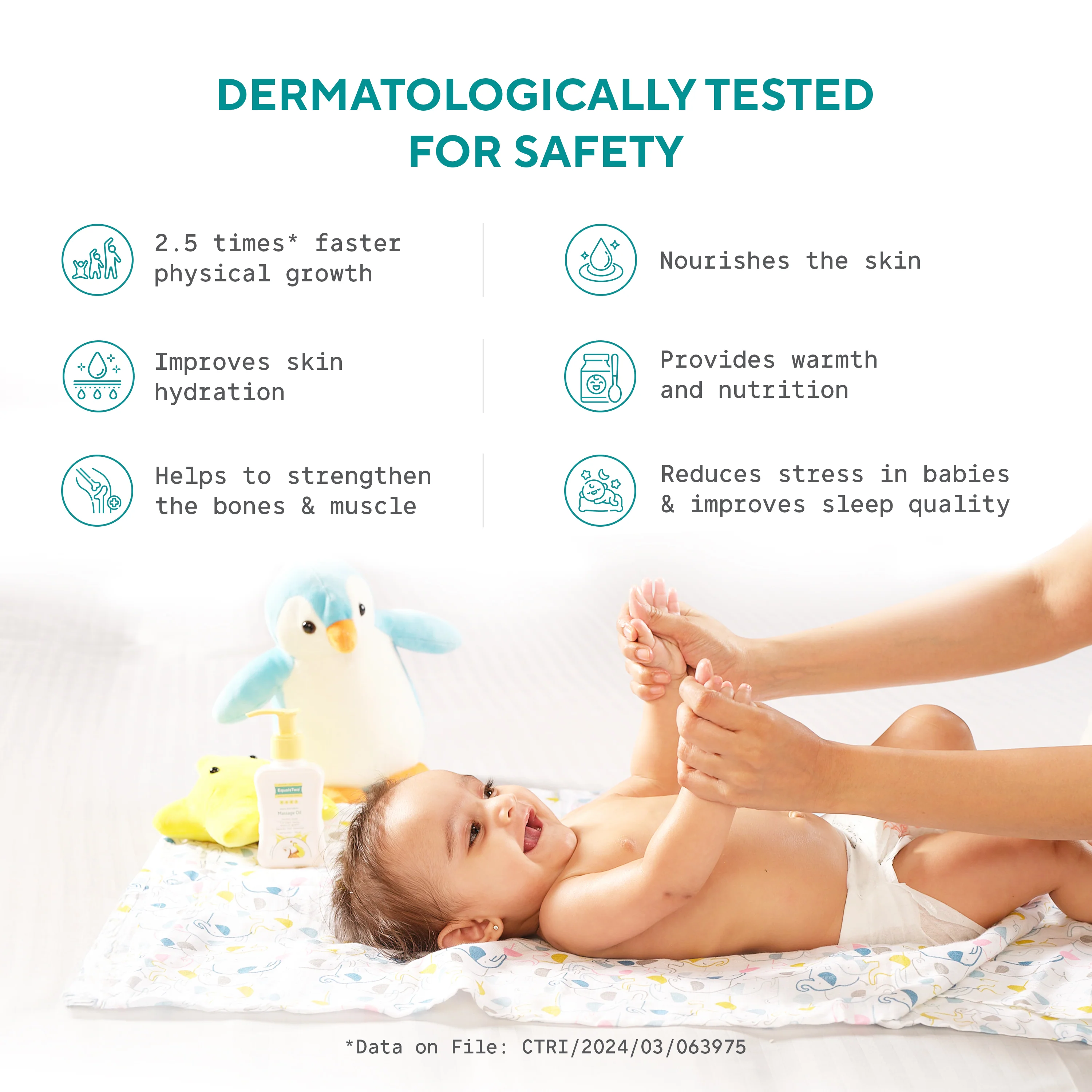 EqualsTwo Baby Massage Oil - Image 3