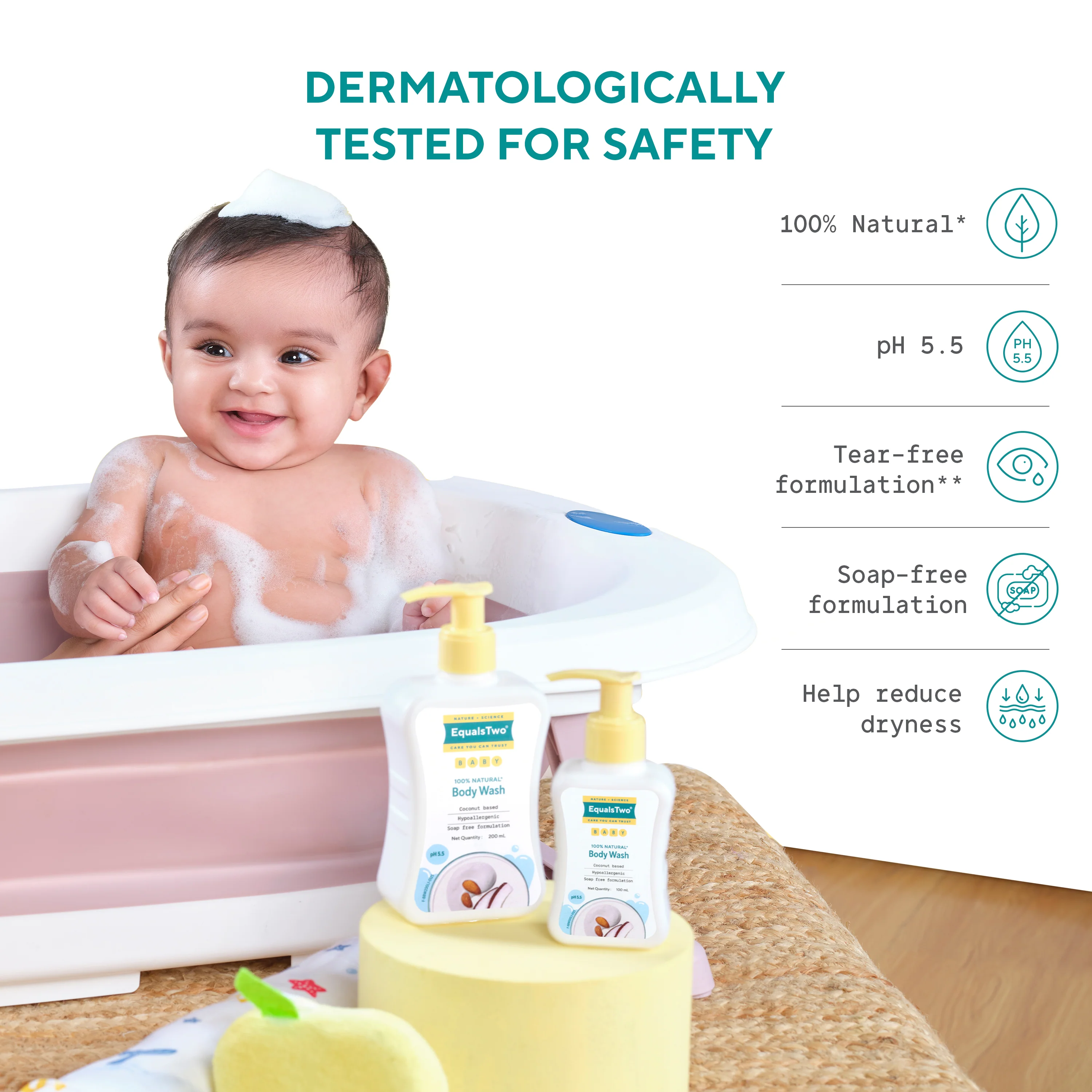 EqualsTwo Baby Body Wash - Image 3