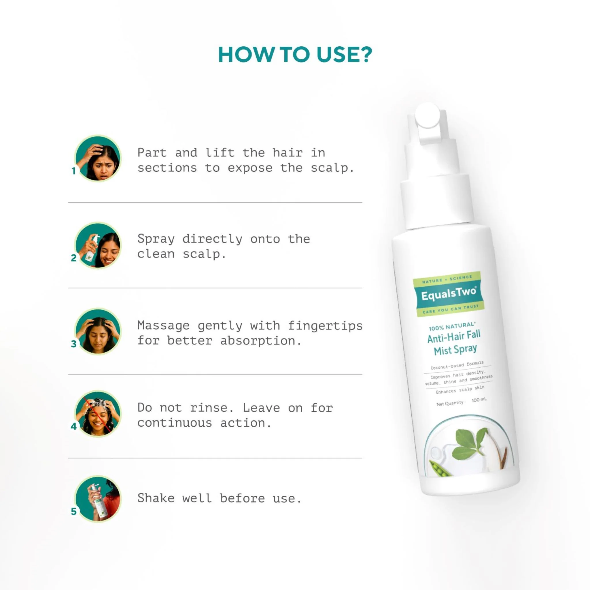 EqualsTwo Anti-Hair Fall Mist Spray - Image 6