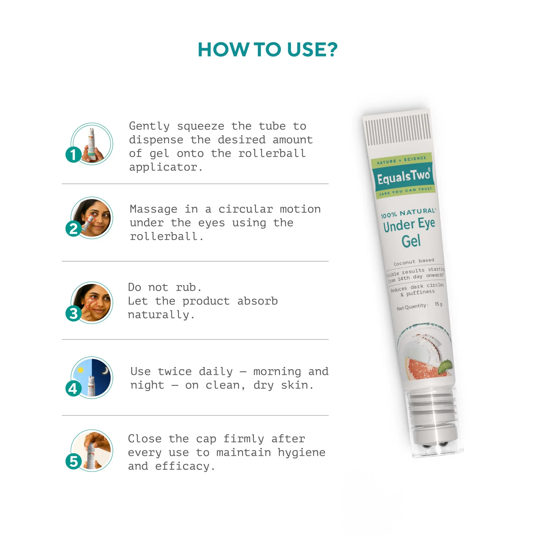 EqualsTwo Under Eye Gel - Image 5