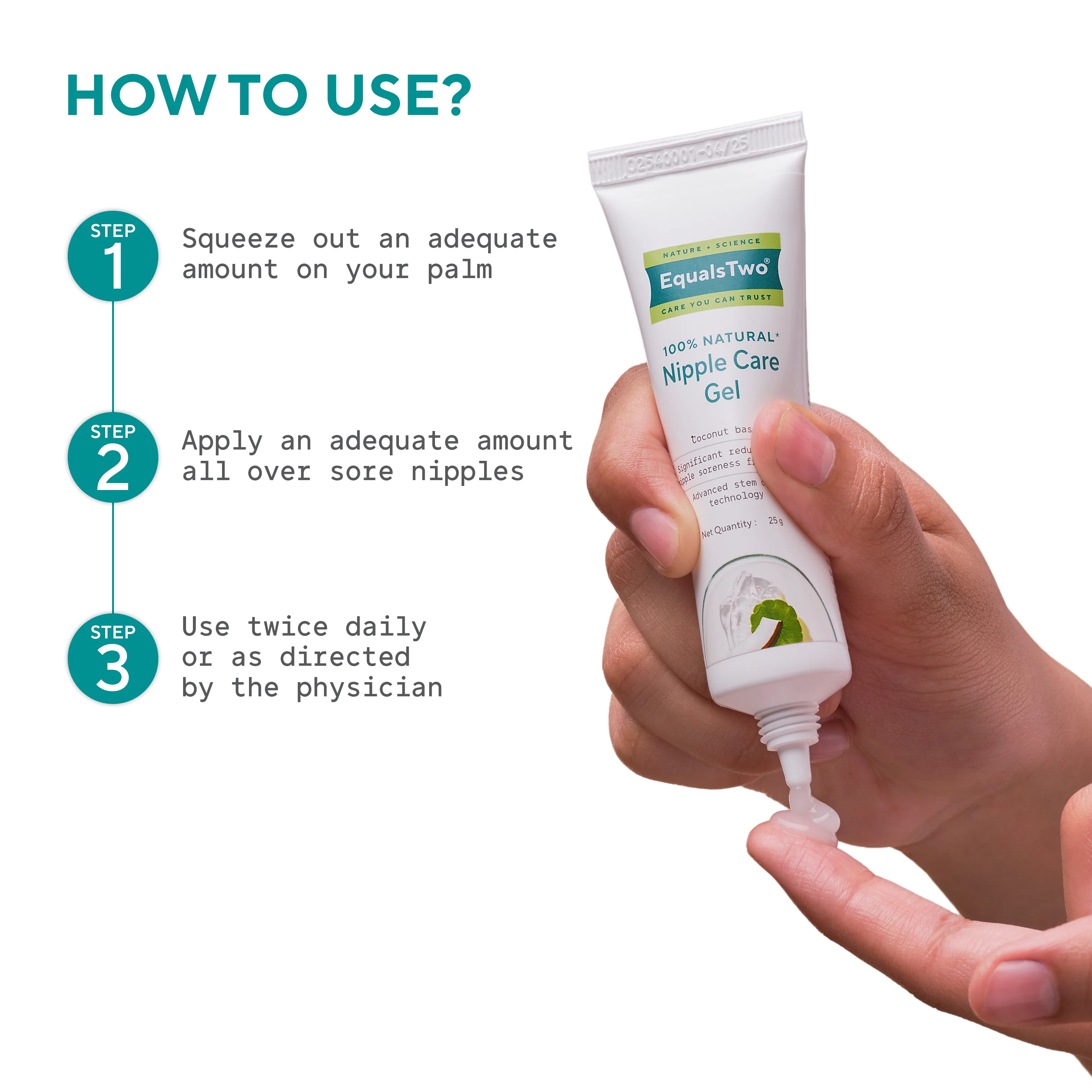 EqualsTwo Nipple Care Gel - Image 7